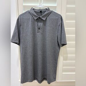 Lululemon Gray Polo Shirt